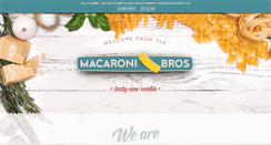 Desktop Screenshot of macaronibros.com